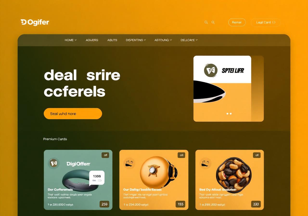 DigiOffers marketplace interface